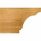 Ekena Millwork Pescadero Rough Sawn Rafter Tail, Western Red Cedar, 6"W x 10"H x 16"L RFT06X10X16PEC00RWR - alternate 2